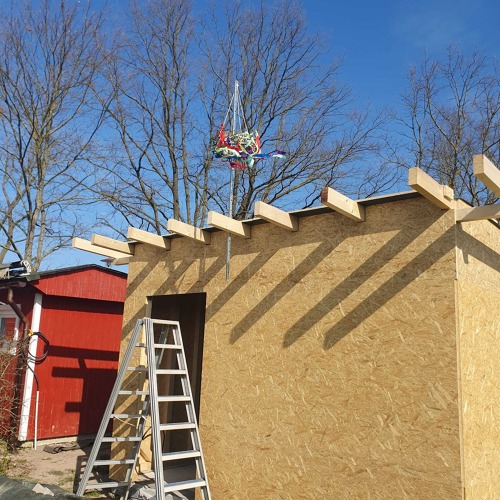 Richtfest auf dem Priesterfeld